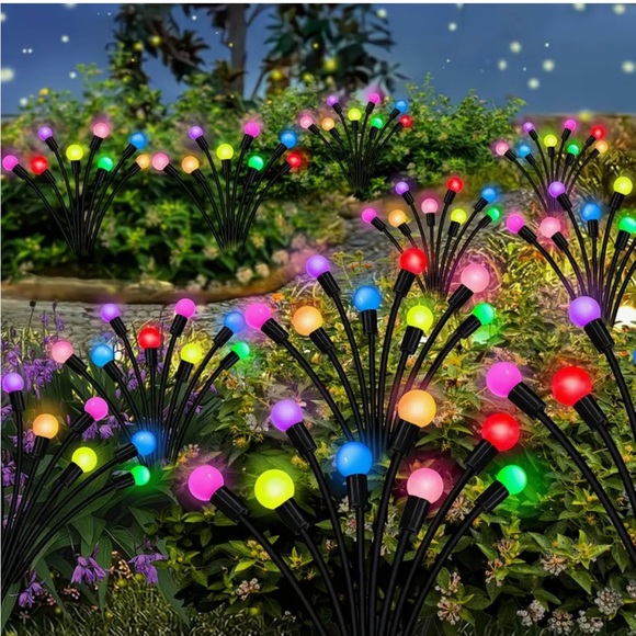 Other - Multicolor LED Garden Stake Lights - Outdoor Party Lighting
